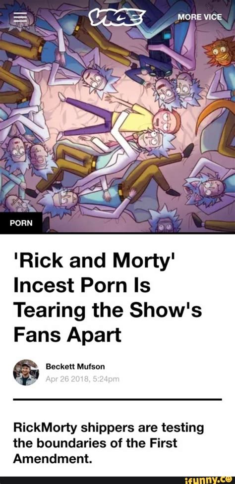 Rick And Morty Incest Porn Ls Tearing The Shows Fans Apart Beckett