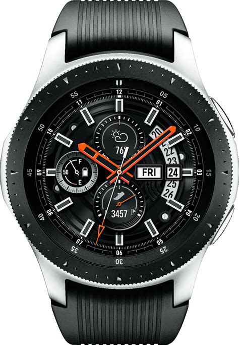Best Buy Samsung Galaxy Watch Smartwatch 46mm Stainless Steel Silver