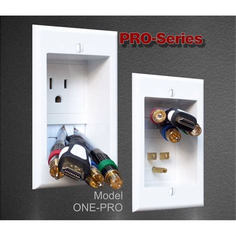 Powerbridge One Pro 6 Cable Management System For Wall Mounted Tvs