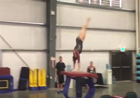 The Front Handspring Vault This Cgm Knows