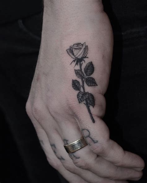 Rose Hand Tattoo Designs For Girls Viraltattoo