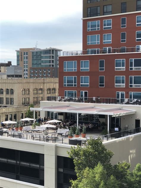 Hemingway's Cuba, Asheville NC. One of the rooftop bars on our tour