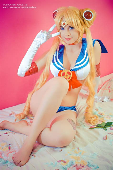 Sailor Moon Lingerie Ii By Azulettecosplay Deviantart Com On Deviantart Cosplay Tits Cosplay
