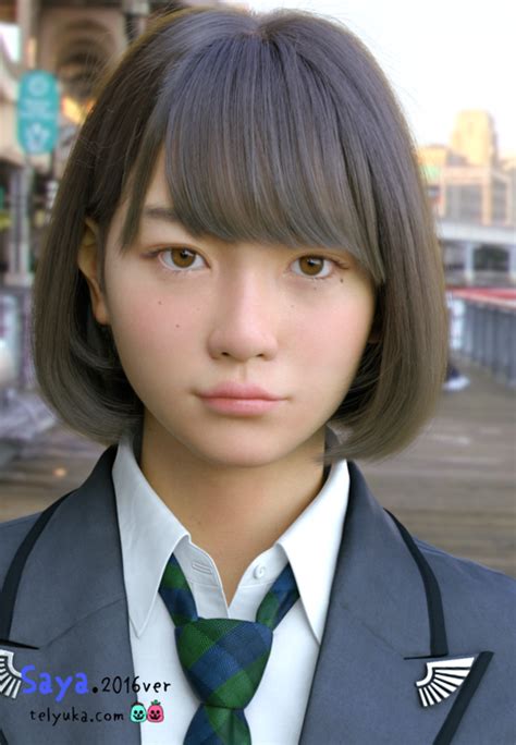 【注意】この女子高生は実在しません。cgのクオリティが現実を超えた ハフポスト News