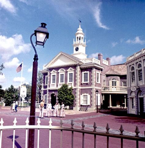 Liberty Square at Magic Kingdom 1971 | Magic kingdom, Walt disney world