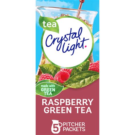 Crystal Light Raspberry Green Tea Naturally Flavored Powdered Drink Mix