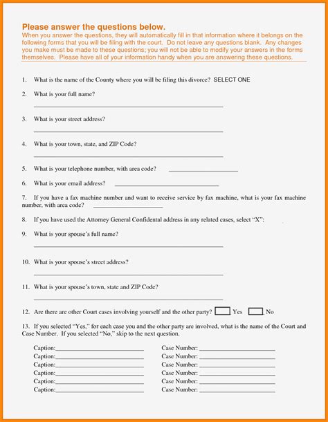 Can i get divorce papers for free. Free Printable Divorce Papers For North Carolina | Free Printable