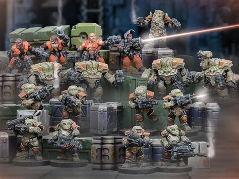 Forge Fathers Building Your First Strike Teams Mantic Games