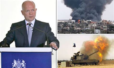 Gaza Violence Britain S Foreign Secretary Calls For Ceasefire Uk News Uk