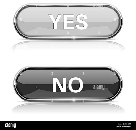 Yes No Button Hi Res Stock Photography And Images Alamy