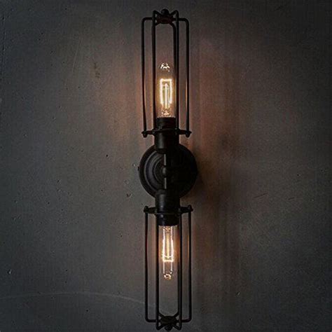 These wall sconces add that subtle hint of color without it being overpowering. NAVIMC Black Antique Wrought Iron Wall Sconces Light Bedside Wall Lamp Decor Lighting Fixture(C ...