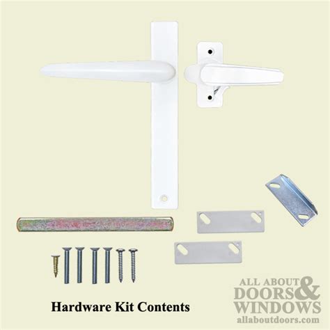 Surface Mount Handle With Night Lock Storm Door Hardware Kit