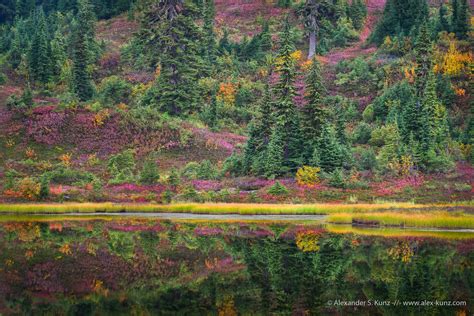Autumn Reflections Picture Lake Alexander S Kunz Photography
