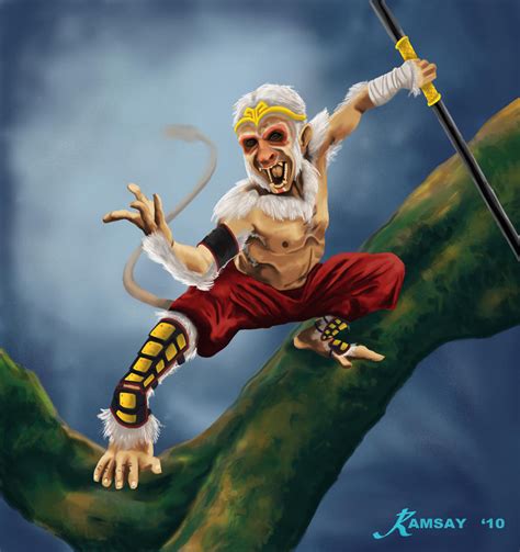 Sun Wukong The Monkey King By Ramsay75 On Deviantart