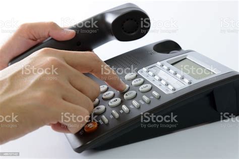 Dialing Telephone Stock Photo Download Image Now Telephone Receiver
