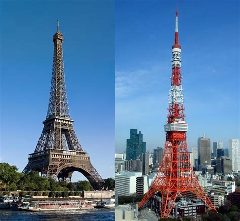 Cognacqfrancepic4 Tokyo Tower Eiffel Tower Tower