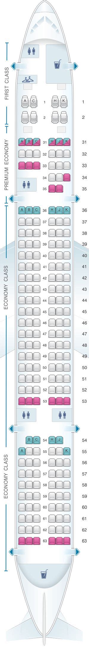 Seat Map China Southern Airlines Boeing B757 Vietnam Airlines