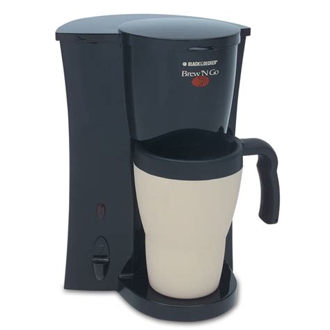 Black And Decker Black Single Serve Coffee Maker In The Single Serve