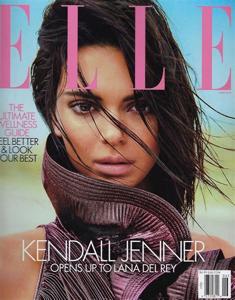 Kendall Jenner In Elle Magazine June 2018 Issue Hawtcelebs