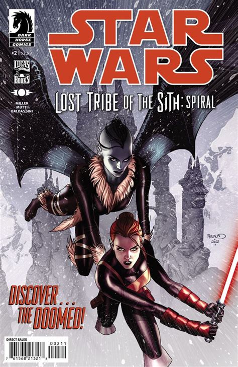 Star Wars Lost Tribe Of The Sith Spiral 2 Star Wars Comics Star