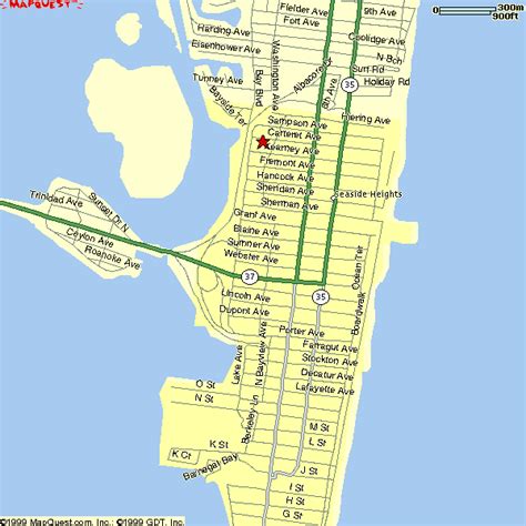 Seaside Heights New Jersey Maps
