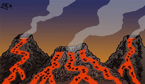 Volcano  Animation By Mathewjackson On Deviantart