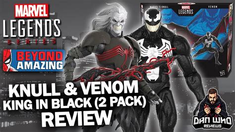 Marvel Legends Knull And Venom King In Black 2 Pack Review Youtube