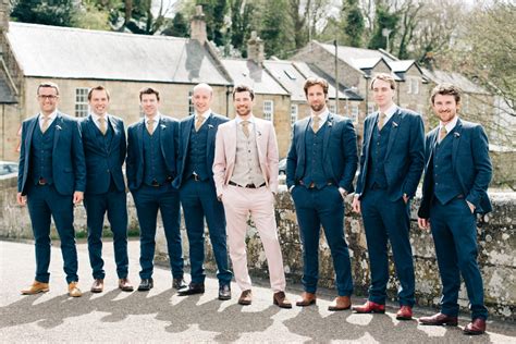 Blue suits for a summer wedding. How to Wear a Bold Colored Suit on Your Wedding Day - Chic ...