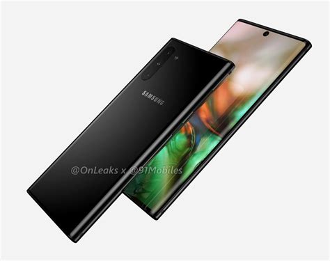 Glorious Samsung Galaxy Note 10 Concept Renders Reveal Every Aspect Of