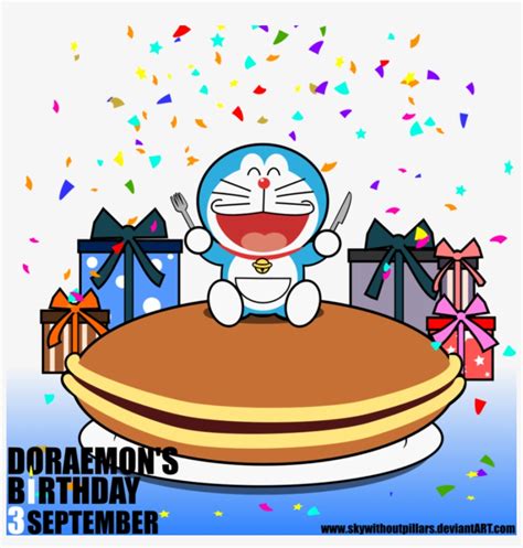 14 Gambar Kartun Doraemon Happy Birthday