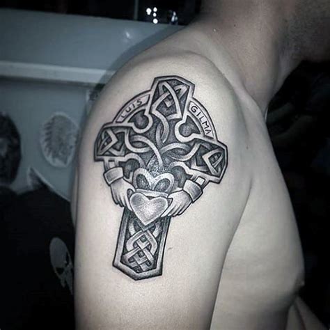 Https://tommynaija.com/tattoo/celtic Cross With Claddagh Tattoo Designs