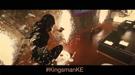 Kingsman The Secret Service Gazell And Eggsy Clip YouTube