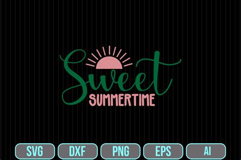 Sweet Summertime Svg Graphic By Nasemabd88 · Creative Fabrica