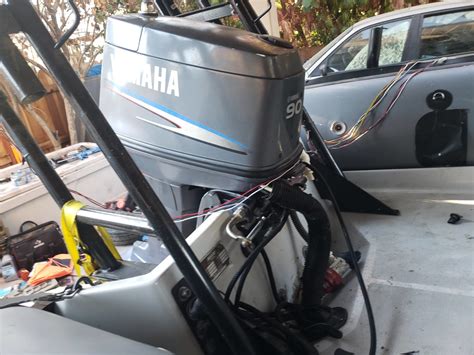 A perfectly powermatched system includes six key yamaha components: For Sale - Yamaha Outboard motor 90HP with all wiring & binnacle $3350 | Bloodydecks