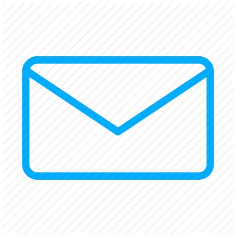 Blue Email Icon At Collection Of Blue Email Icon Free