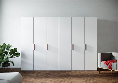Der pro 6 drehstuhl mit rollen von flötotto besitzt ein gestell aus metall und kunststoff, schwarze rollen für harte böden, sowie eine sitzschale aus kunststoff, die in verschiedenen farben erhältlich ist, die sich an der farbskala von le corbusier orientieren. FL 50/100, Kleiderschrank. Schrank im Schlafzimmer ...
