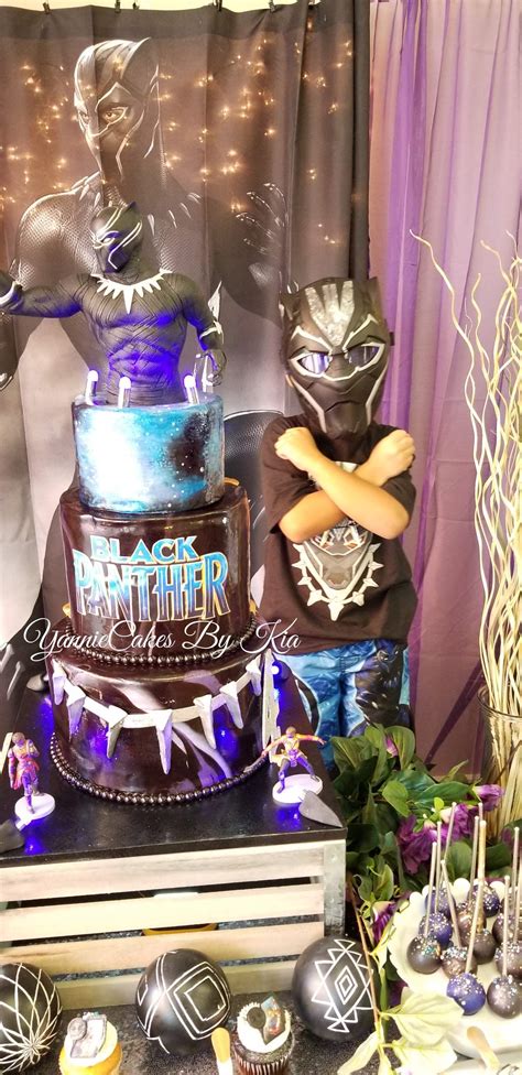 Black Panther Themed Birthday Party Party Birthday Catchmyparty Panther