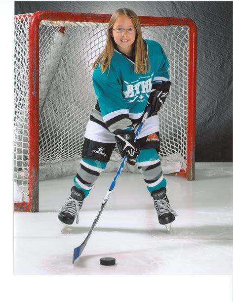 Hockey Girl With The Right Attitude Girls Cant What