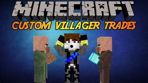 How To Make Custom Villager Trades (Minecraft) - YouTube
