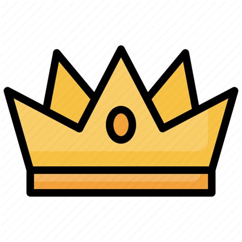 Crown King Queen Royal Icon