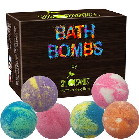 豪華な Unicorn Rainbow Bath Bombs For Women Girls Set Of 9 Organic Handmade Essential Oils Bubble