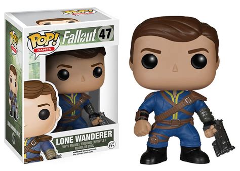 Funko Pop Games Fallout Lone Wanderer Male Pre Order Figuras Pop