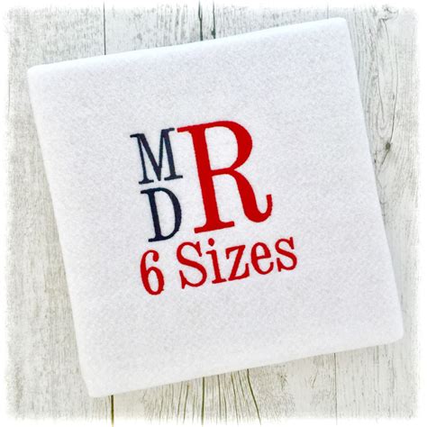 Boys Stacked Embroidery Fonts Bx Monogram Pes Designs Boys Stacked