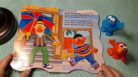 Sesame Street Bert And Ernies First Book Of Opposites Youtube