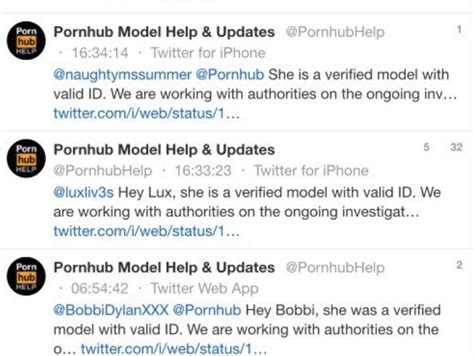 Laila Mickelwait On Twitter Reminder Pornhubs Official Twitter Account Admitted They