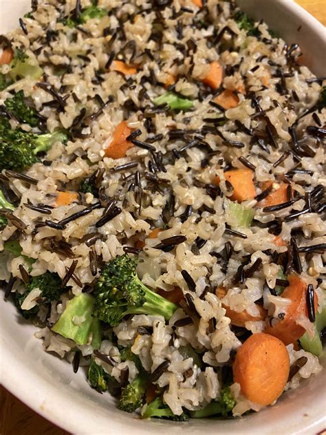 Wild Rice And Vegetable Pilaf · Jess In The Kitchen