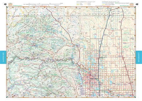 Colorado Road And Recreation Atlas Benchmark Maps