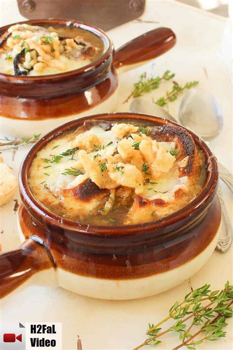 2 tbsp unsalted butter 2 tbsp olive oil, divided 2 large white onions, sliced very thin French Onion Soup Classic Recipe | How To Feed A Loon