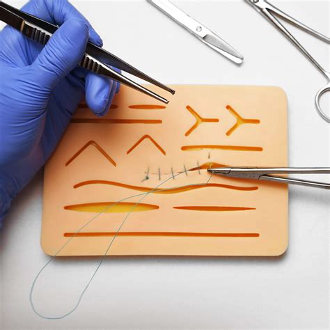 Suture Practice Kit Medical Student Suturing Pad Pocket Size