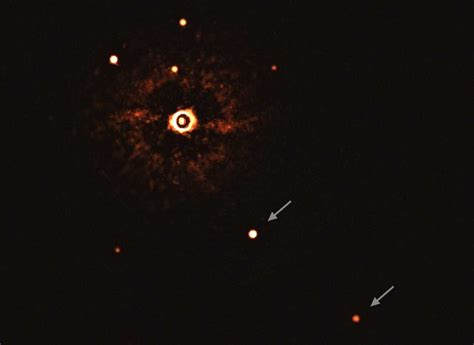 Astronomers Capture The First Image Of A Multi Planet System Around A